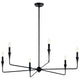 Alvaro 40" 6-Light Chandelier