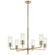 Velestino 30.25" 6-Light Chandelier