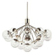 Silvarious 38" 16-Light Convertible Chandelier