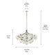 Silvarious 38" 16-Light Convertible Chandelier