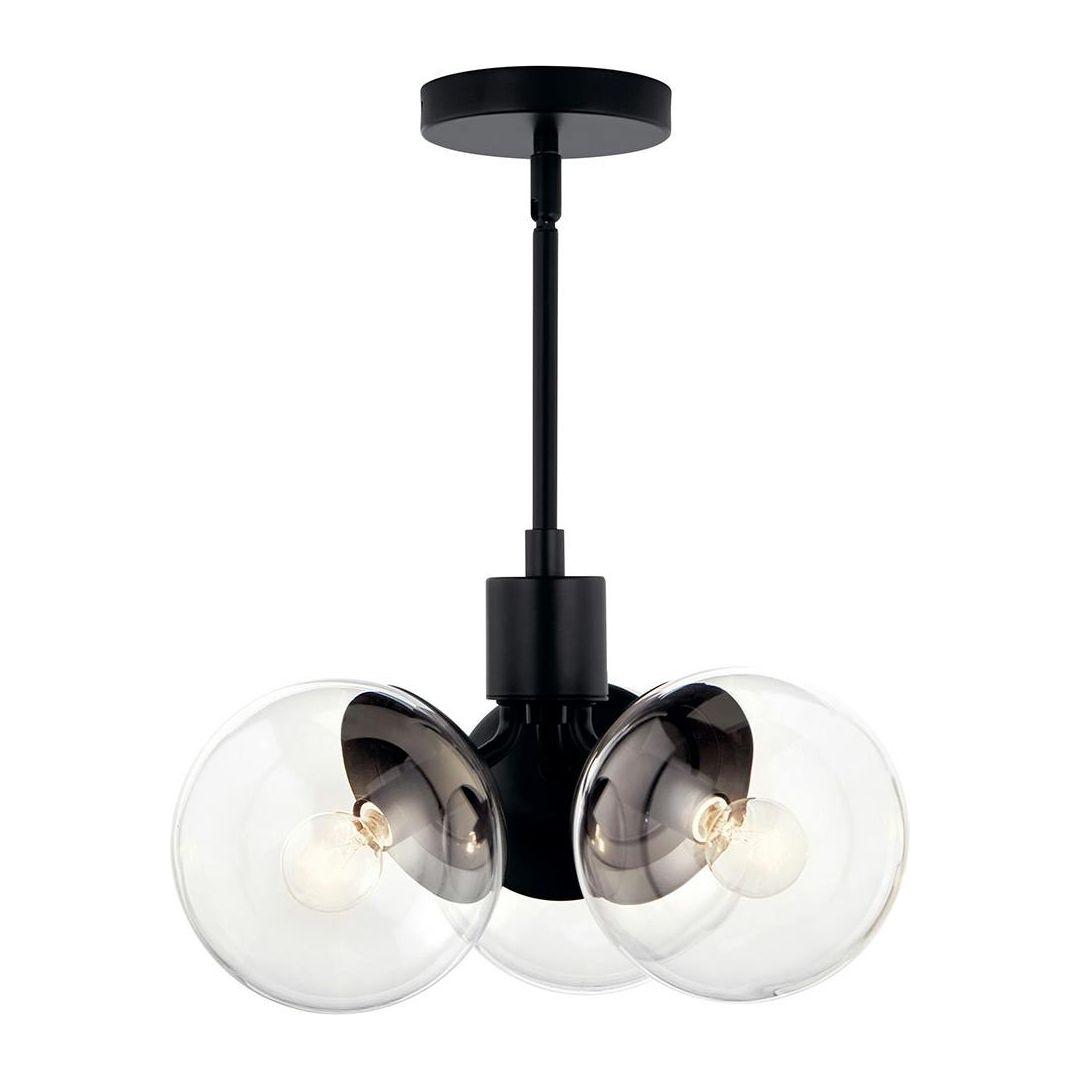 Silvarious 16.5" 3-Light Convertible Pendant