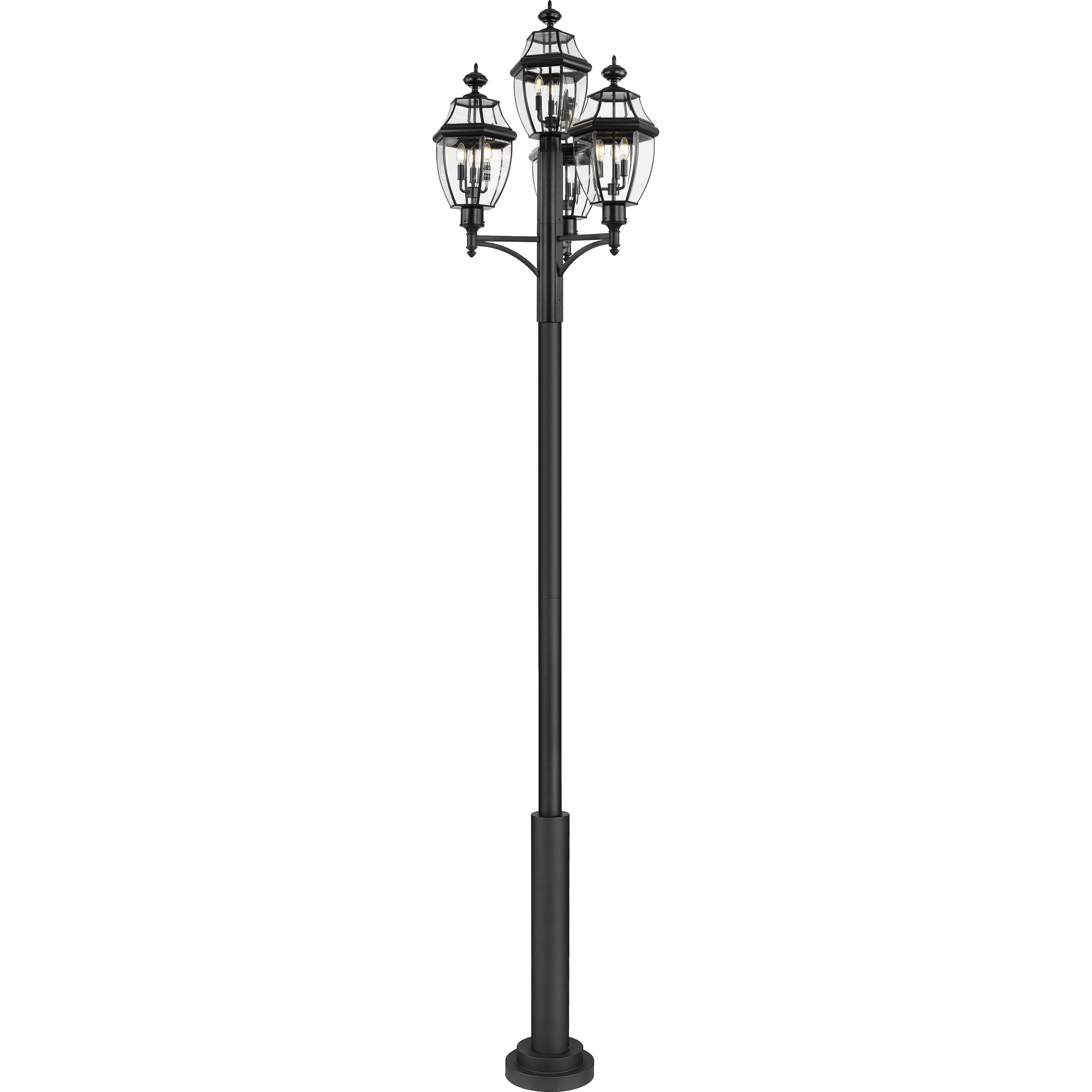 Westover 12-Light Outdoor Post Mount Fixture