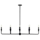 Alvaro 45.5" 8-Light Linear Chandelier