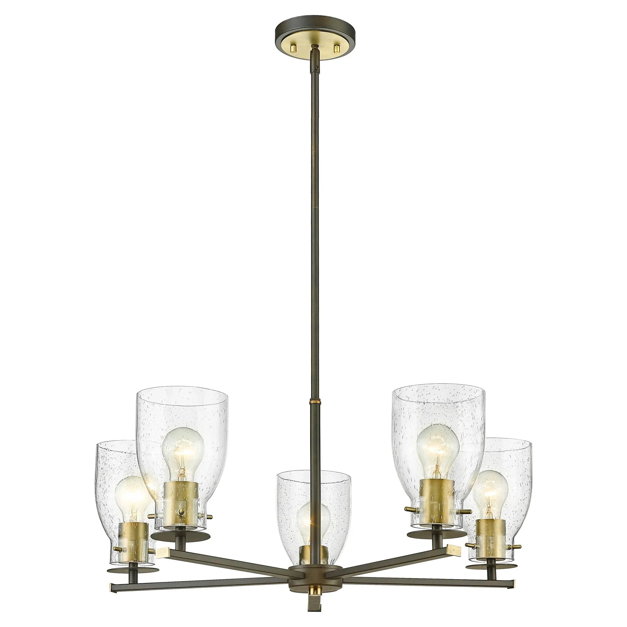 Shelby 28" 5-Light Chandelier