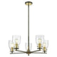Shelby 28" 5-Light Chandelier