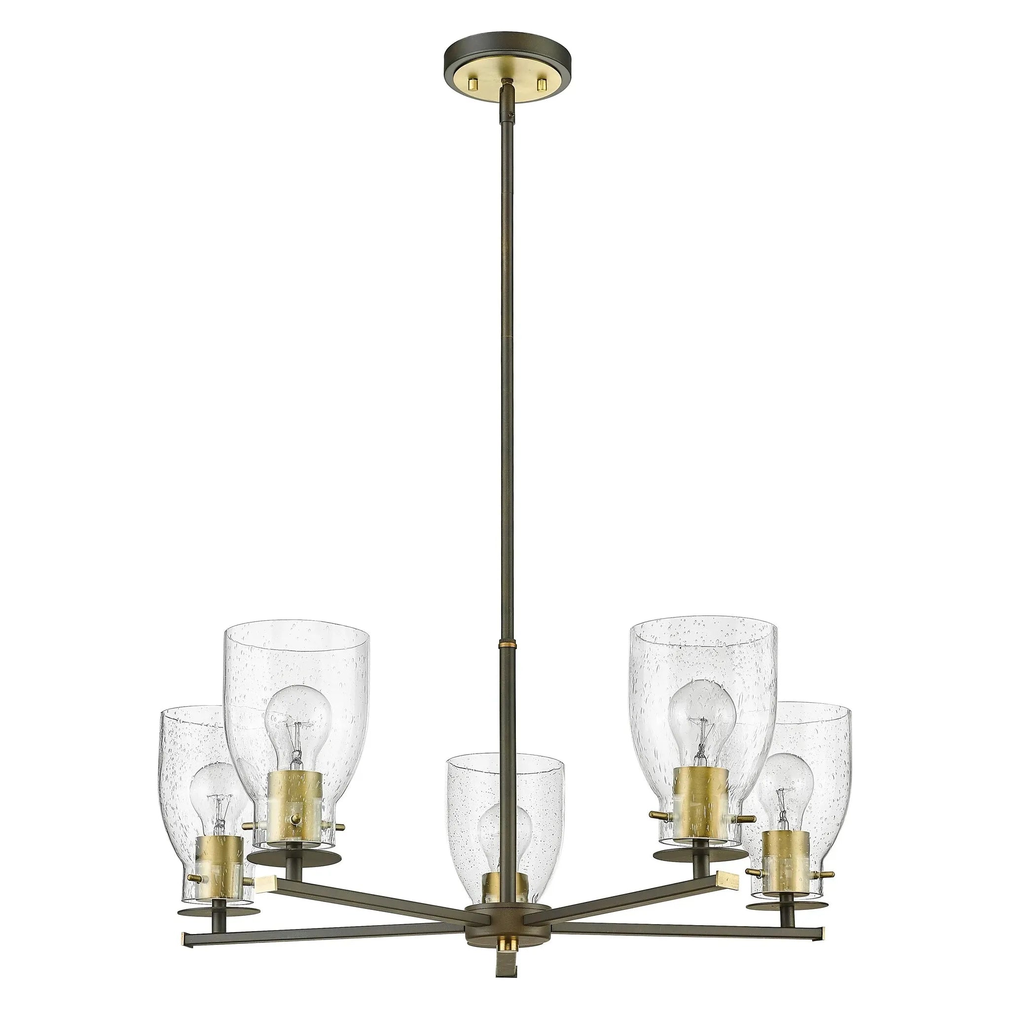 Shelby 28" 5-Light Chandelier