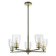 Shelby 28" 5-Light Chandelier