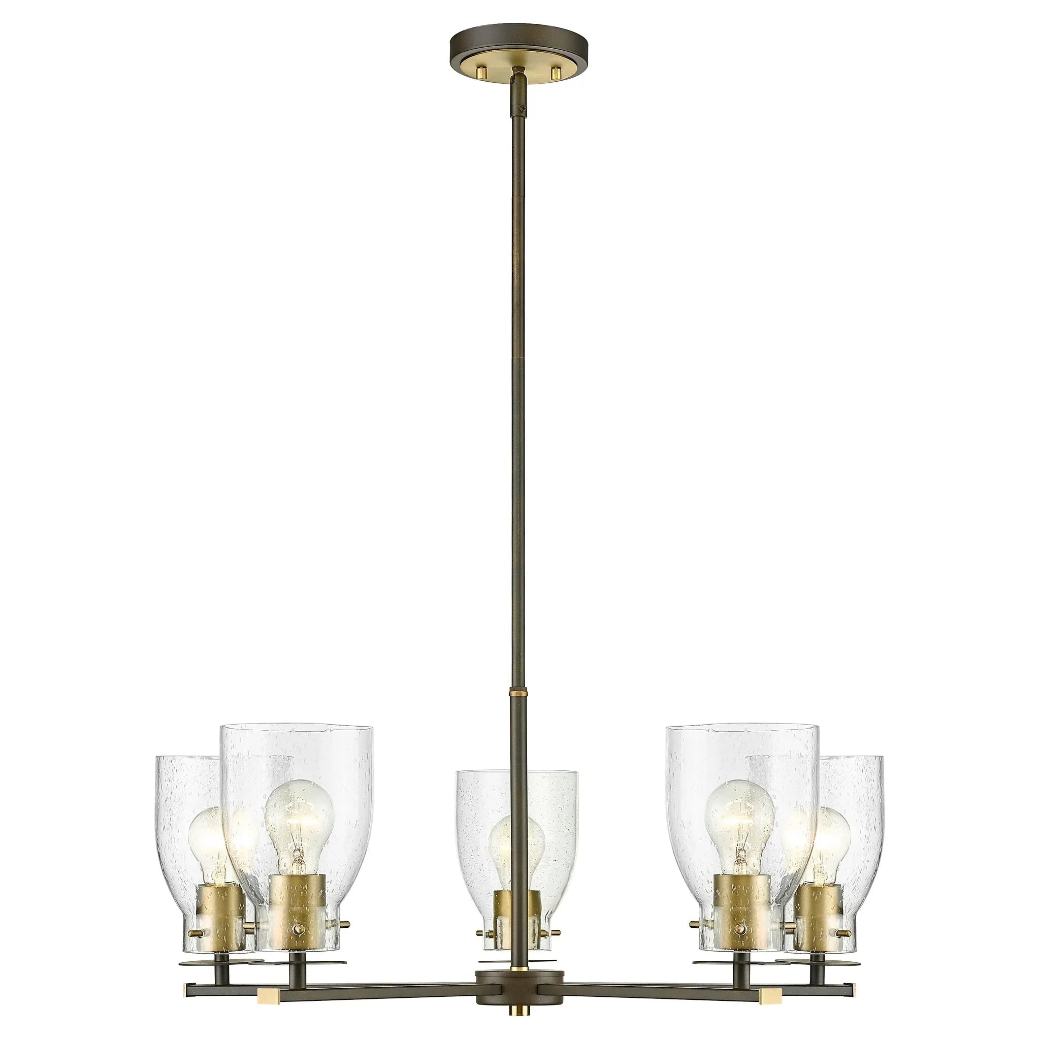 Shelby 28" 5-Light Chandelier