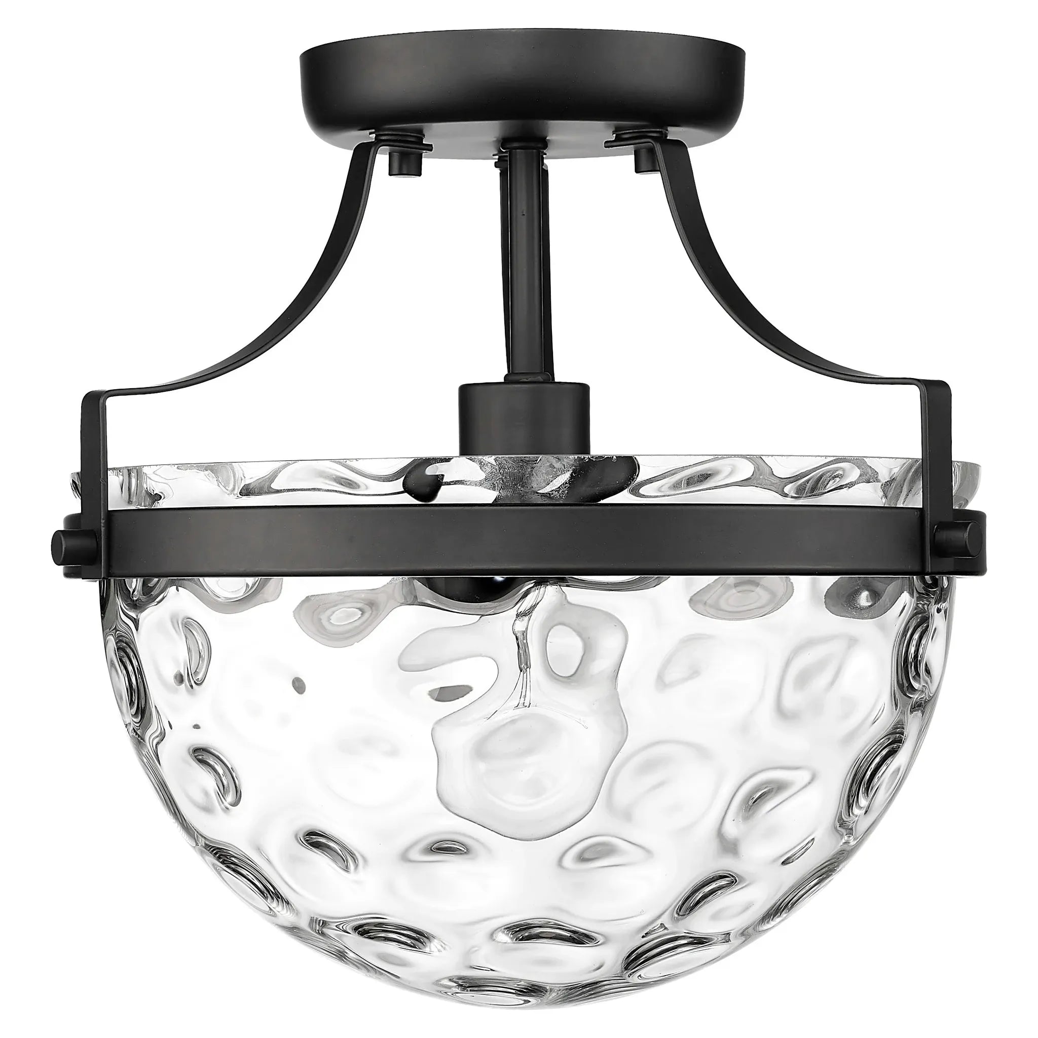 Quinn 10.5" 1-Light Semi-Flush