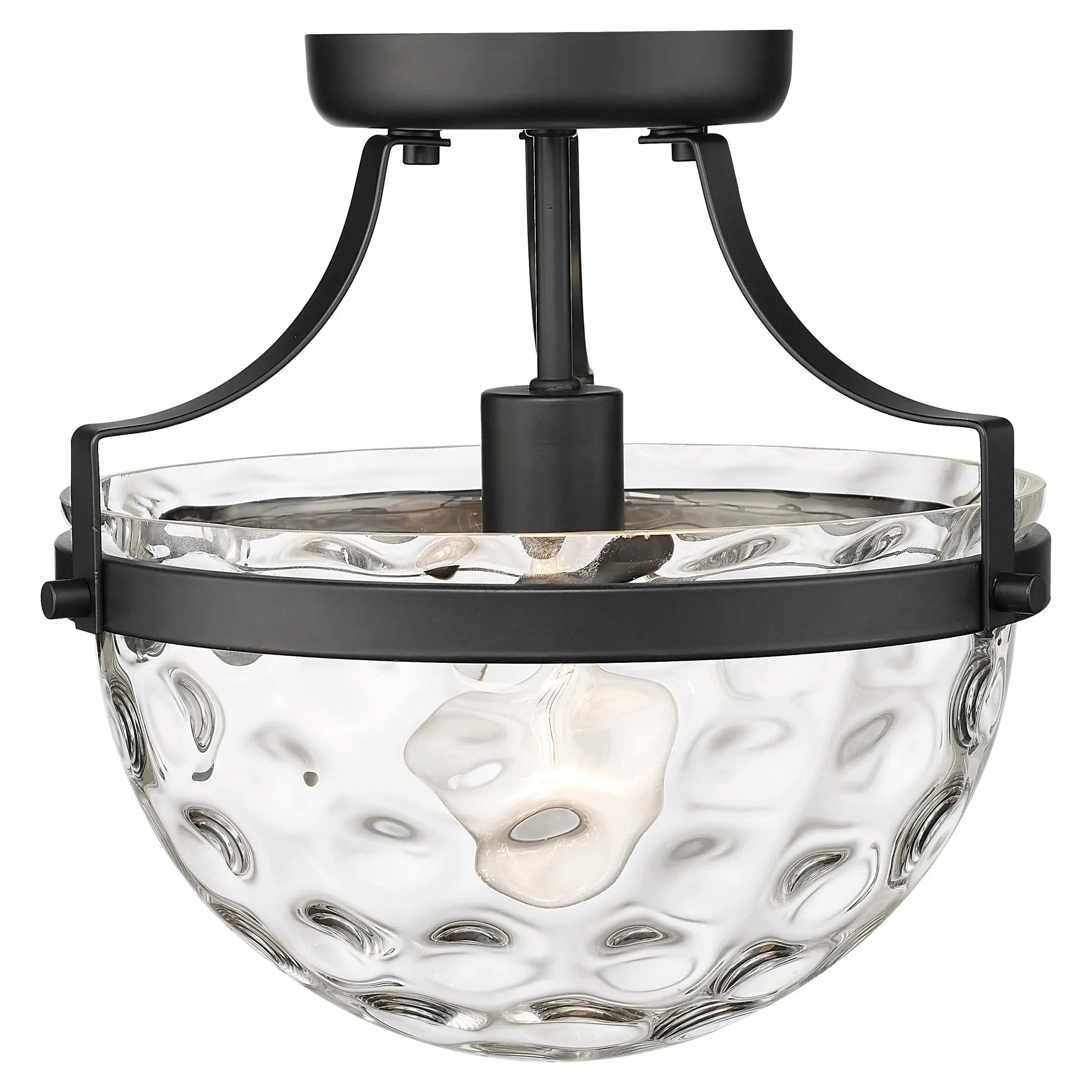 Quinn 10.5" 1-Light Semi-Flush