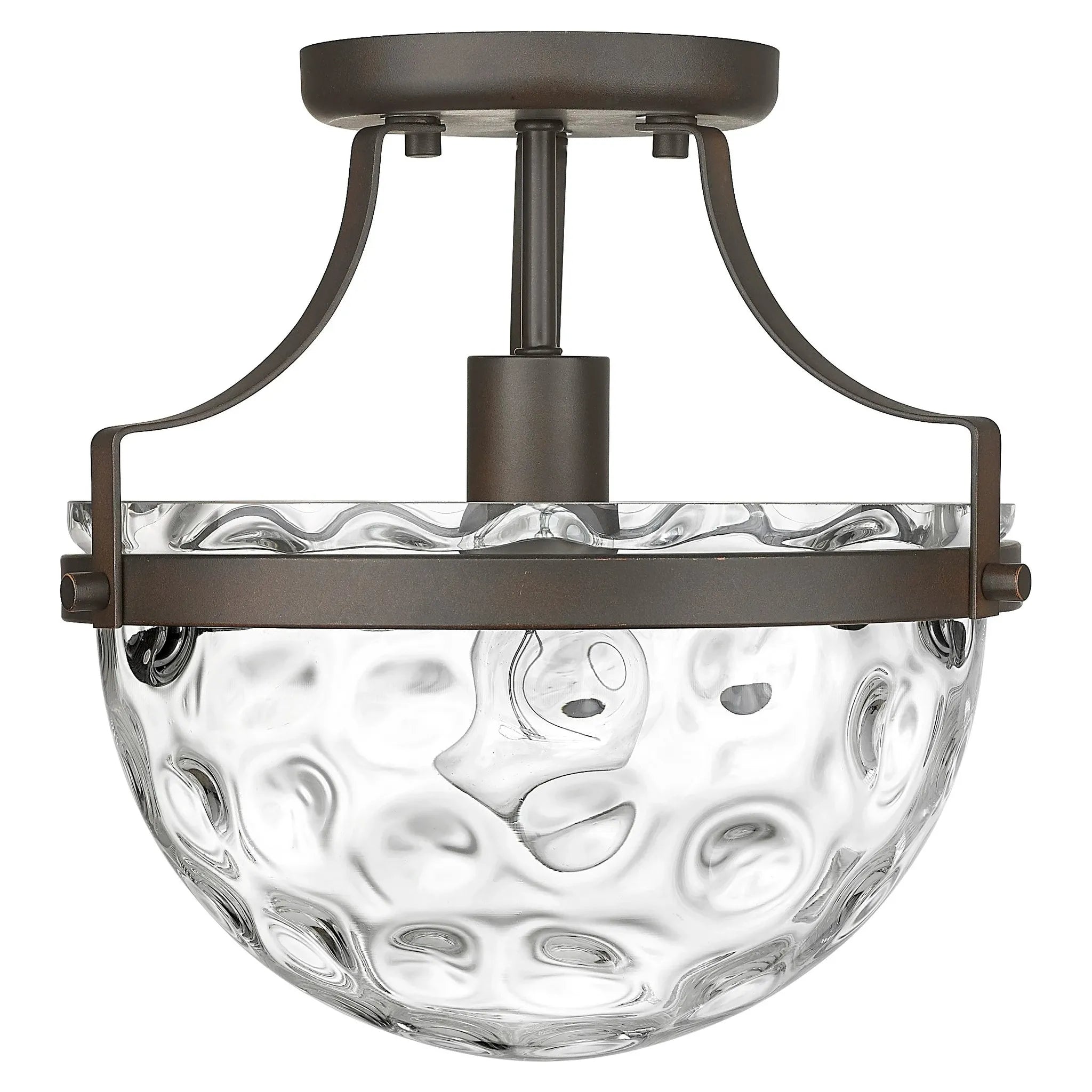 Quinn 10.5" 1-Light Semi-Flush