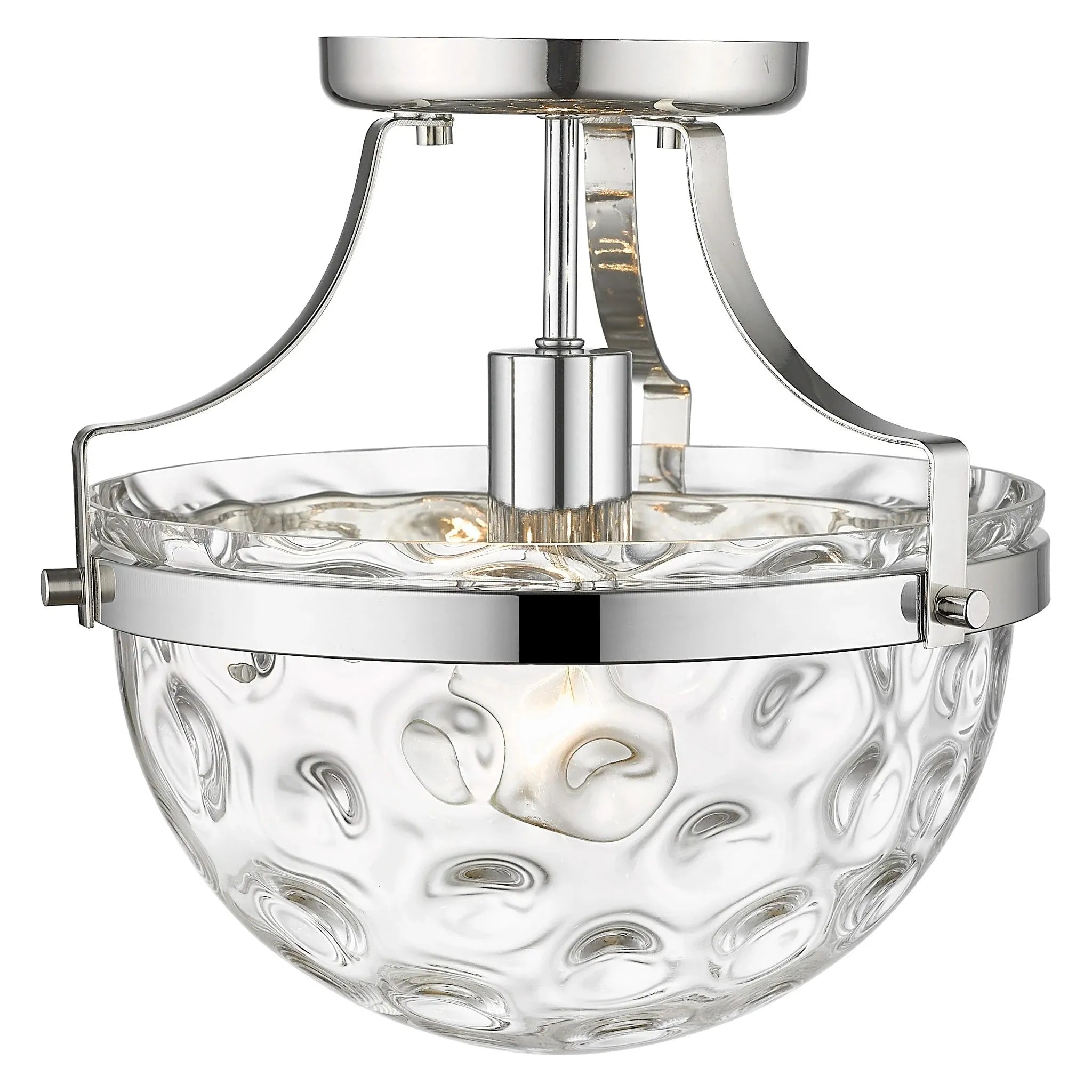 Quinn 10.5" 1-Light Semi-Flush