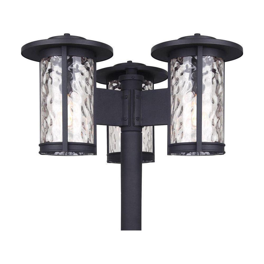 Canarm - Leon 3-Light Outdoor Post Light - Lights Canada