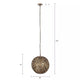 Kora 1-Light Pendant