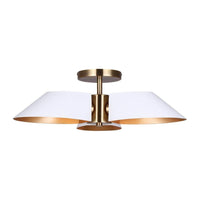 Daxton 3-Light Semi Flush