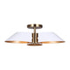 Daxton 3-Light Semi Flush