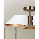Daxton 3-Light Semi Flush
