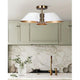 Daxton 3-Light Semi Flush