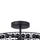 Burkley 2-Light Semi Flush