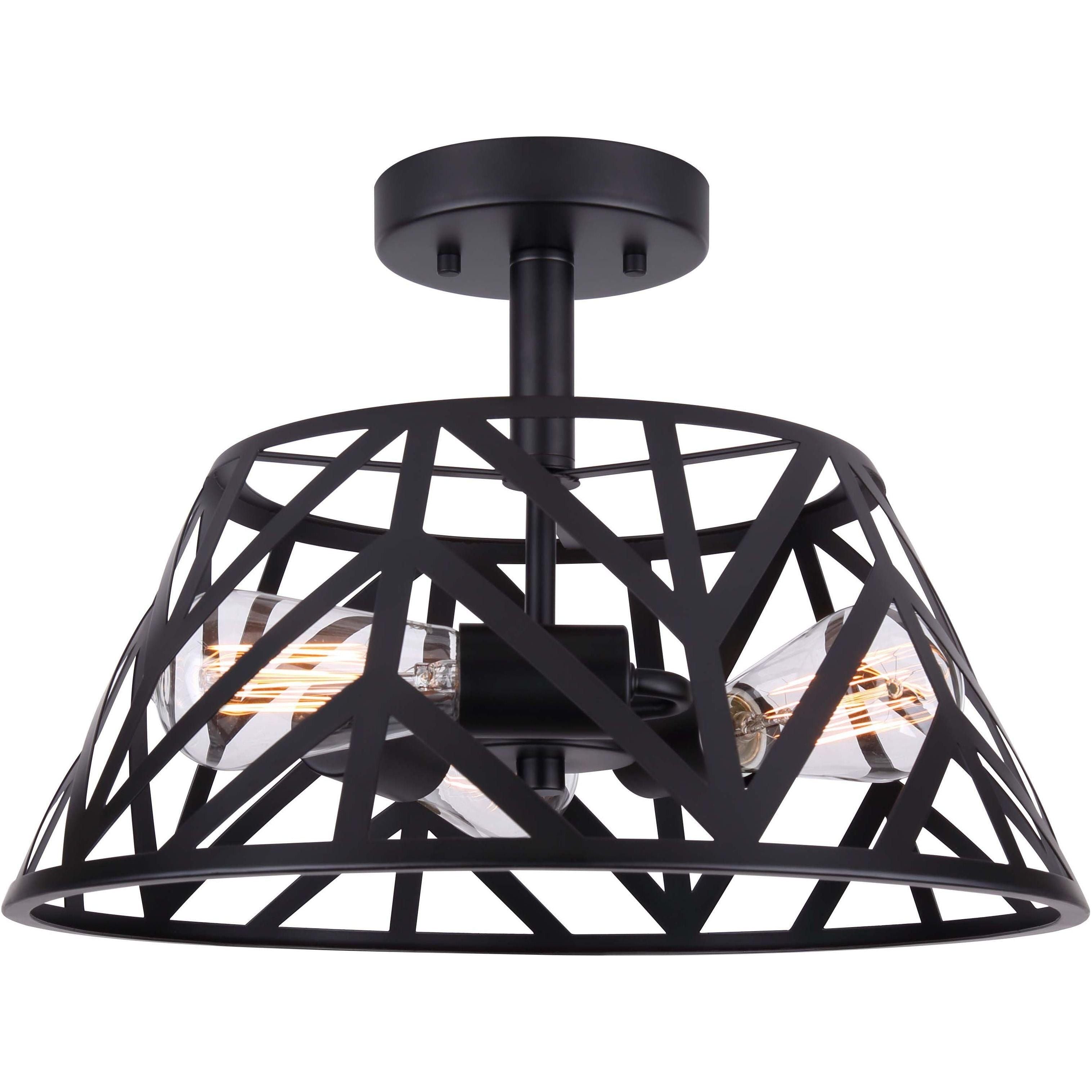 Canarm - Maud 3-Light Semi Flush Mount - Lights Canada