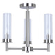 Benson 3-Light Semi Flush