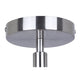 Benson 3-Light Semi Flush
