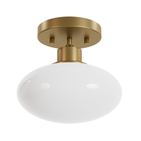 Getty 1-Light Small 8" Flush Mount