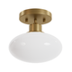 Getty 1-Light Small 8" Flush Mount