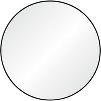 Claribel 30" Tall Round Wall Mirror
