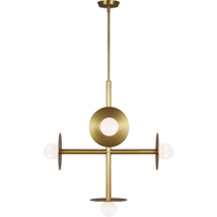 Nodes 5-Light Large Chandelier