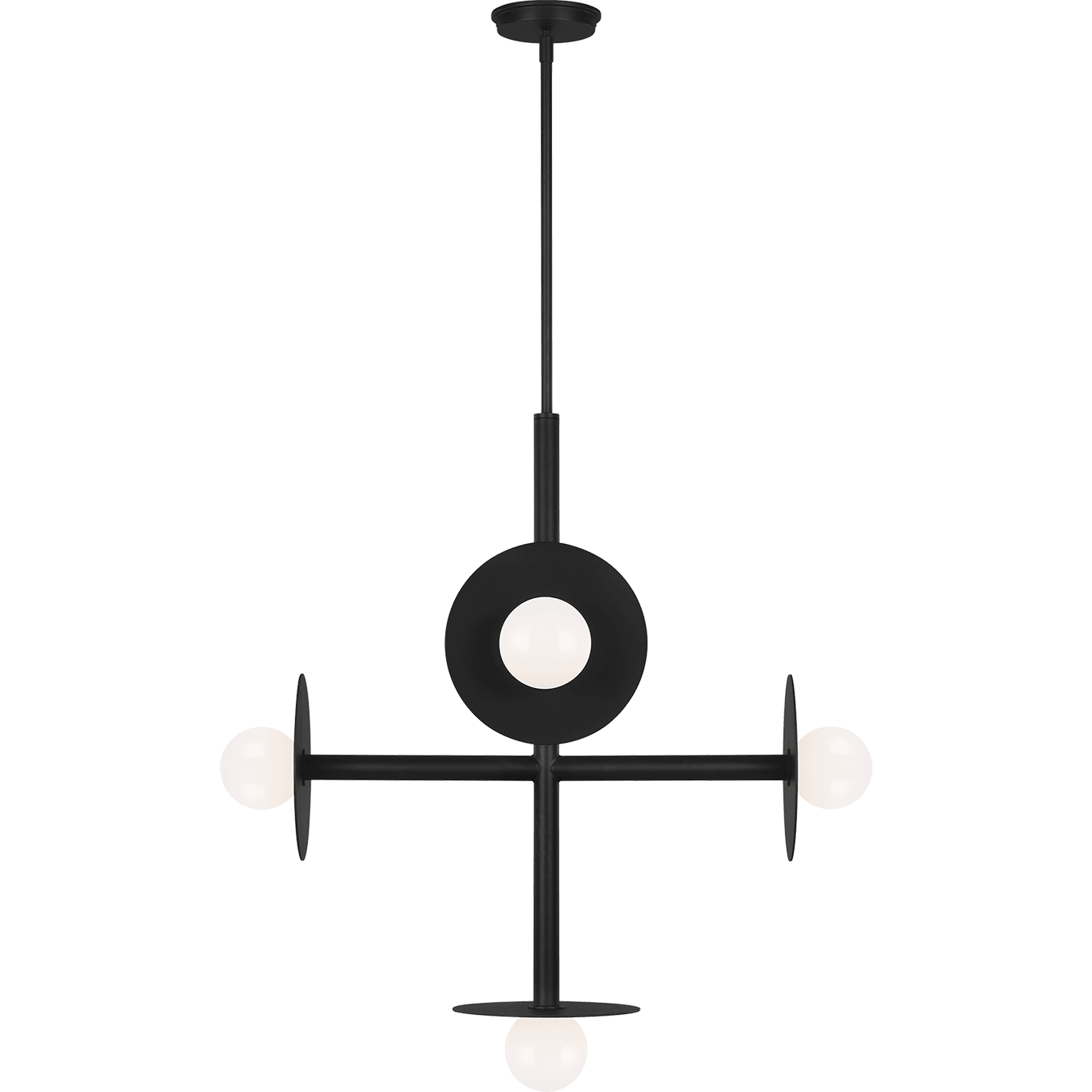 Visual Comfort Studio Collection - Nodes 5-Light Large Chandelier - Lights Canada