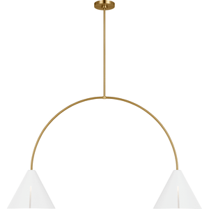 Visual Comfort Studio Collection - Cambre 2-Lighted Large Linear Chandelier - Lights Canada