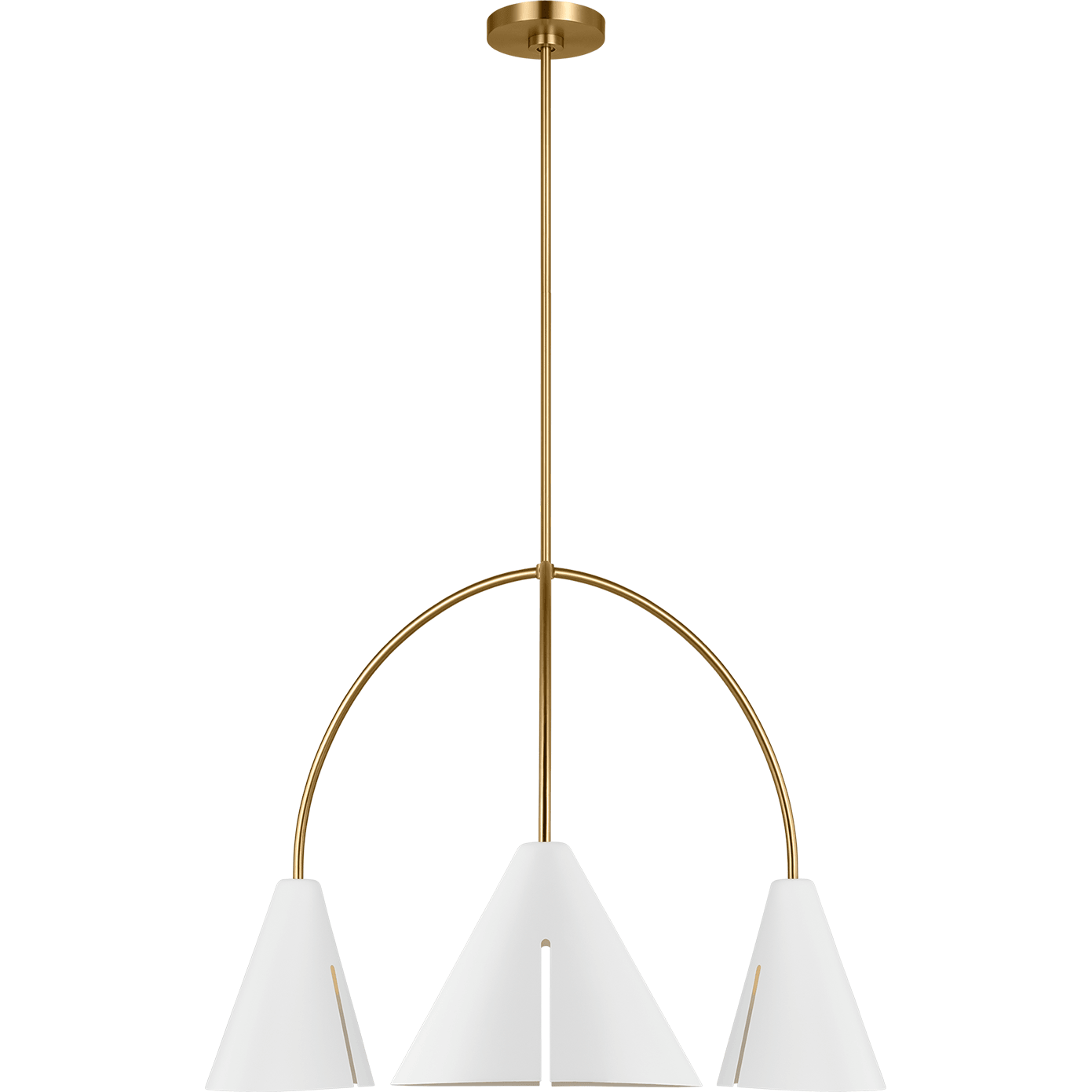 Visual Comfort Studio Collection - Cambre 3-Lighted Large Chandelier - Lights Canada