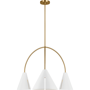 Visual Comfort Studio Collection - Cambre 3-Lighted Large Chandelier - Lights Canada