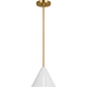 Visual Comfort Studio Collection - Cambre 1-Lighted Medium Pendant - Lights Canada