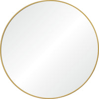 Alegre 30" Tall Round Wall Mirror
