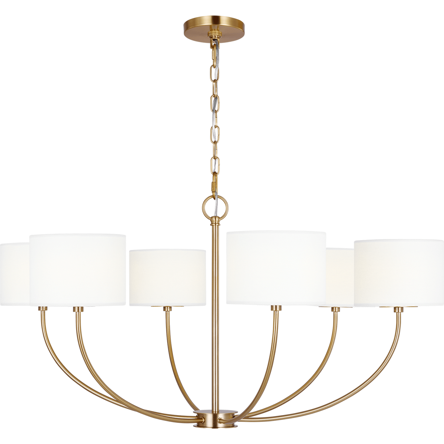 Visual Comfort Studio Collection - Sawyer 6-Light Medium Chandelier - Lights Canada