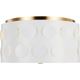 Visual Comfort Studio Collection - Dottie 3-Light Medium Flush Mount - Lights Canada
