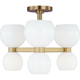 Visual Comfort Studio Collection - Londyn 6-Light Semi Flush Mount - Lights Canada