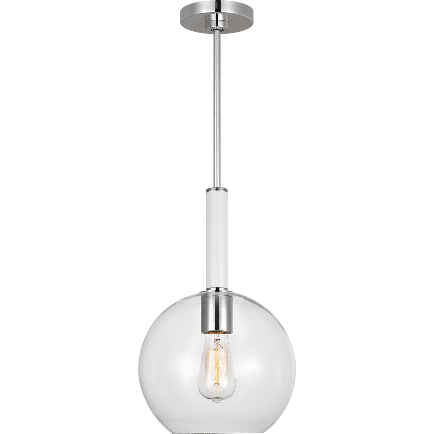 Visual Comfort Studio Collection - Monroe 1-Light Round Pendant - Lights Canada