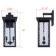 Shana 2-Light Outdoor Lantern