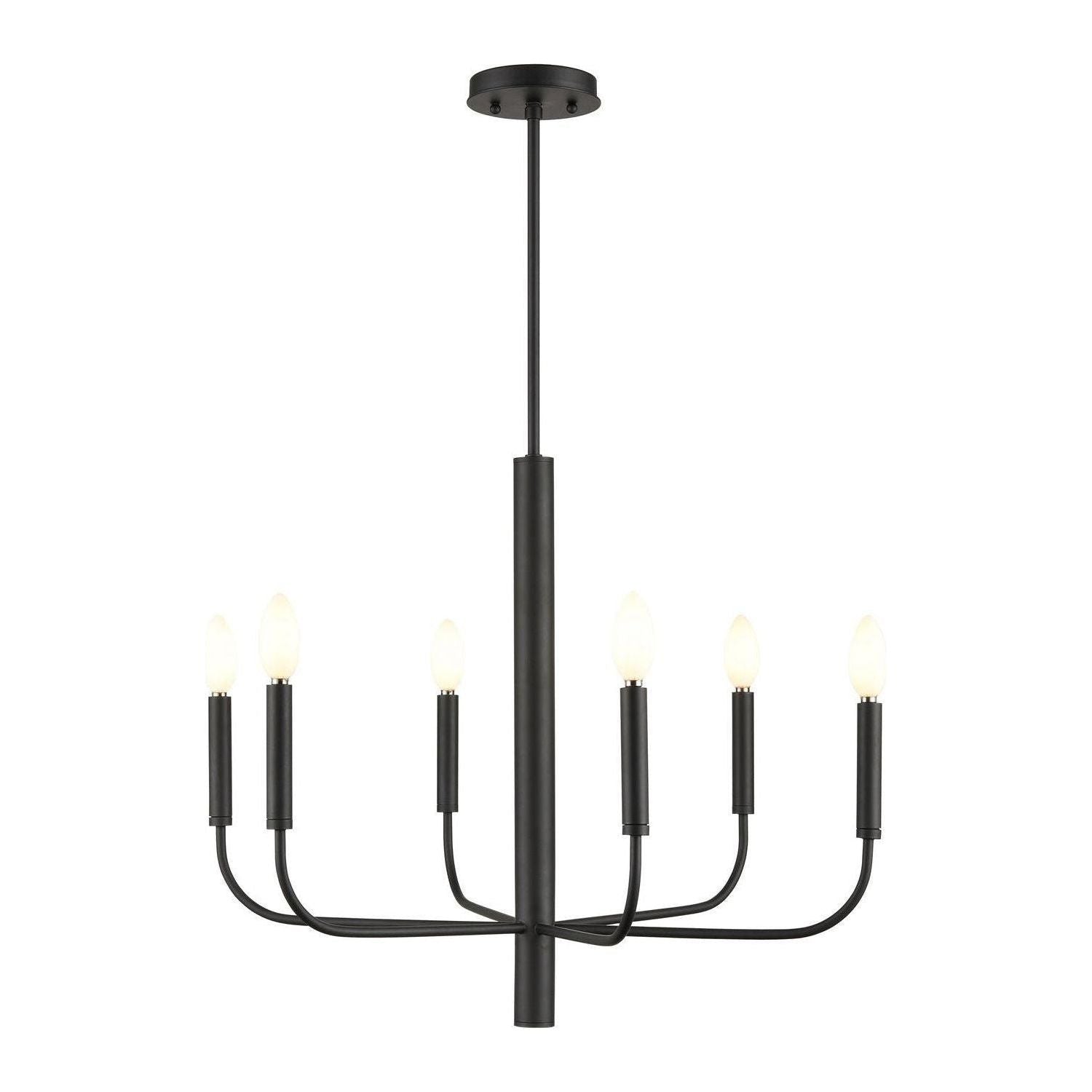 DVI - Olivia 6 Light Chandelier - Lights Canada