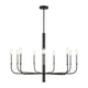 DVI - Olivia 9 Light Chandelier - Lights Canada