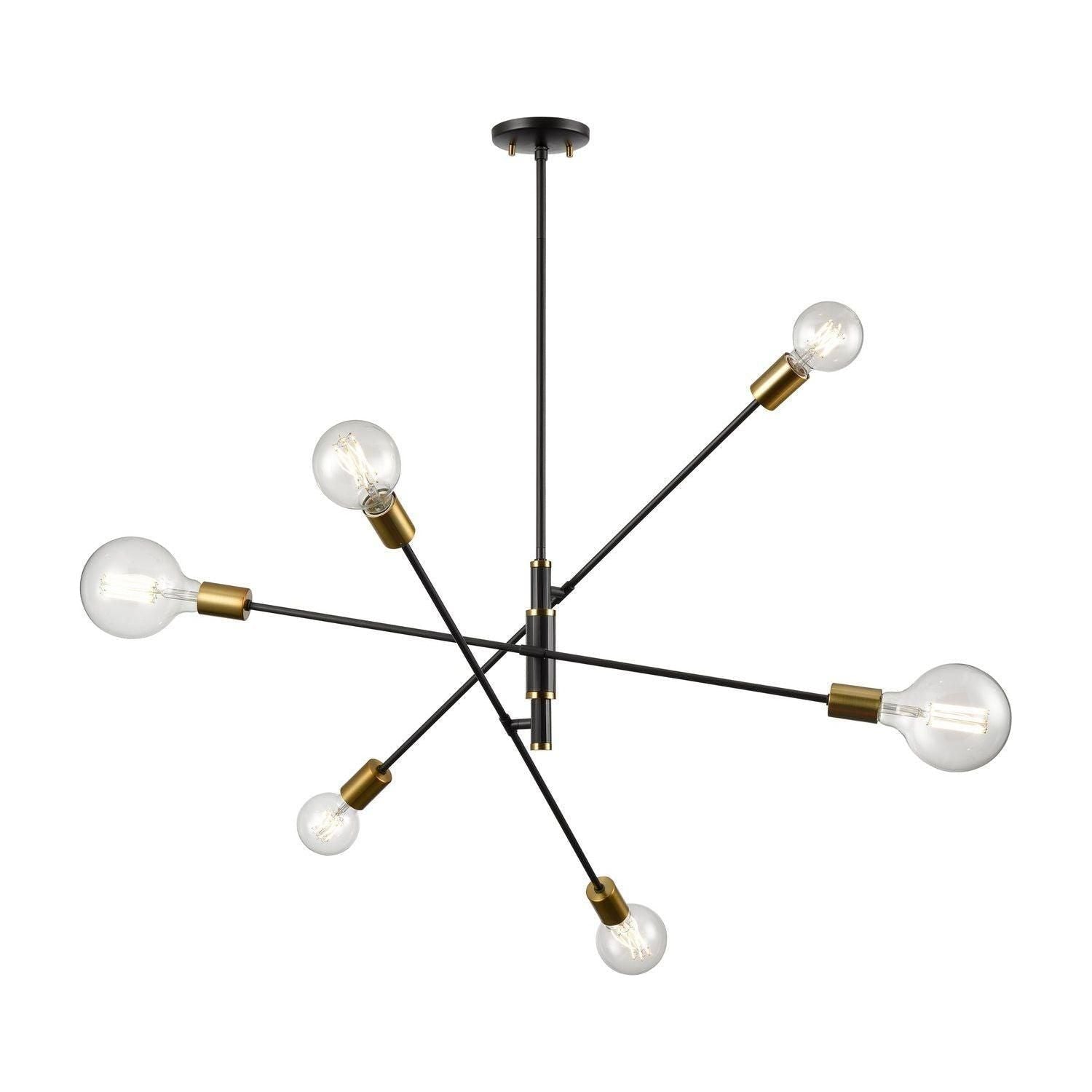 DVI - Lake Loft 6 Light Pendant - Lights Canada
