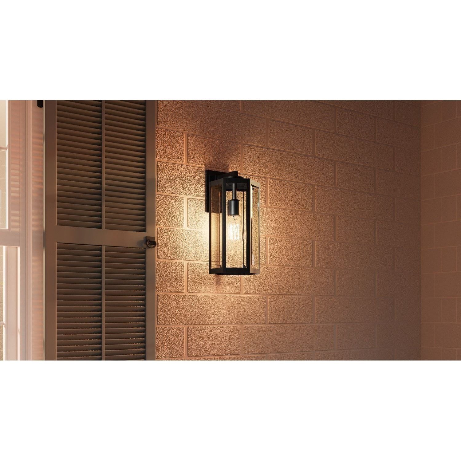 Mesnick Large Outdoor Wall Lantern