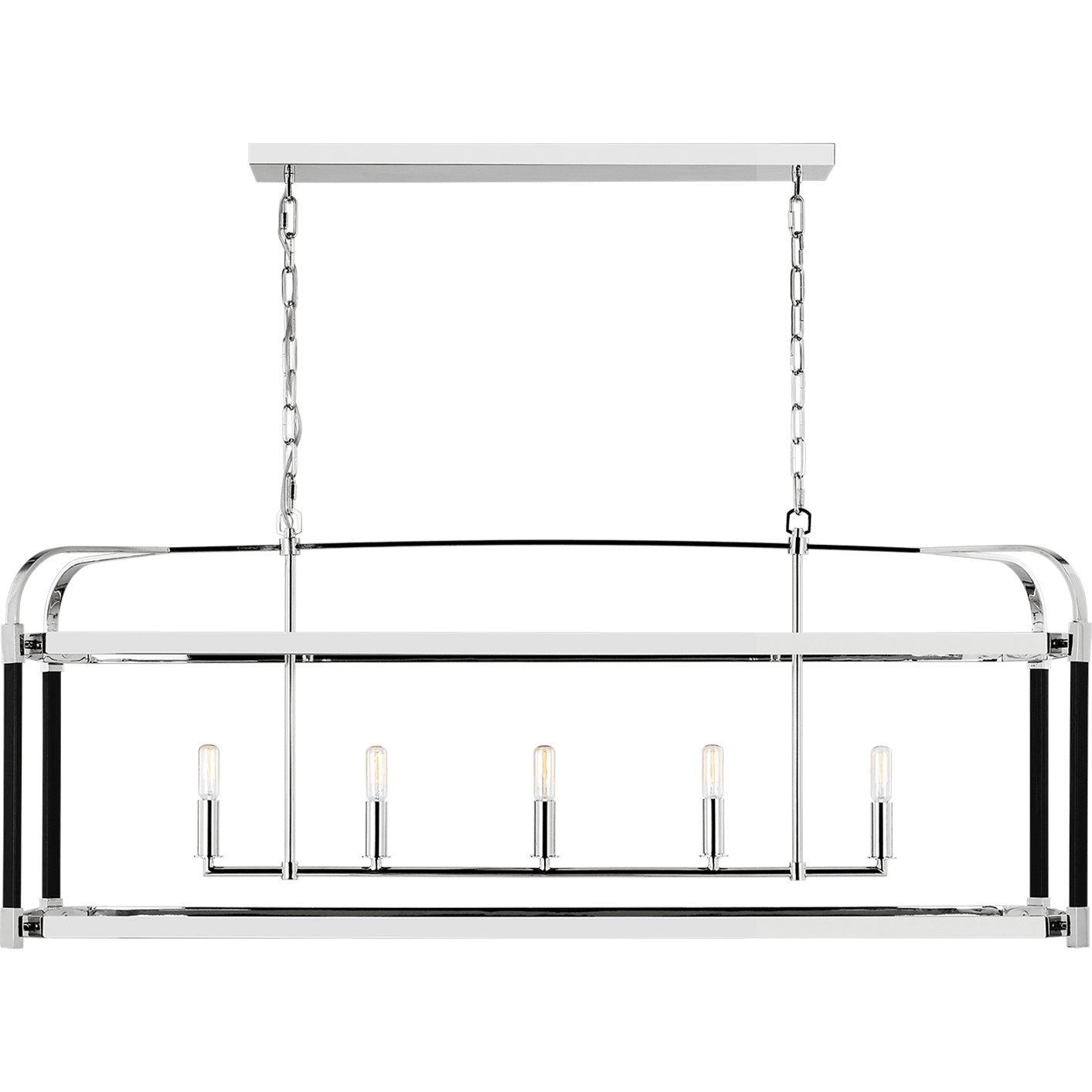 Visual Comfort Studio Collection - Hadley 5-Light Linear Chandelier - Lights Canada