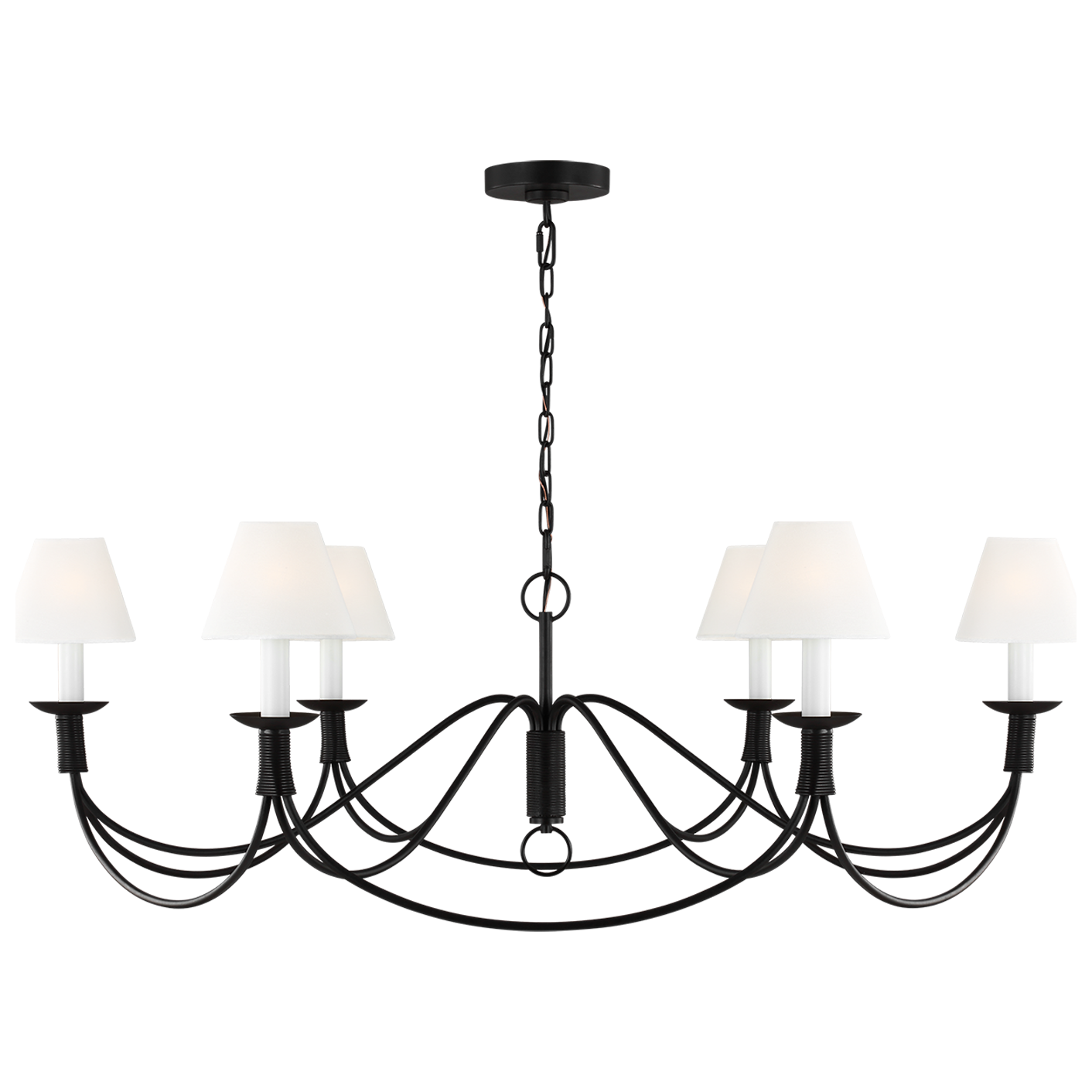 Visual Comfort Studio Collection - Sullivan 6-Light Medium Chandelier - Lights Canada