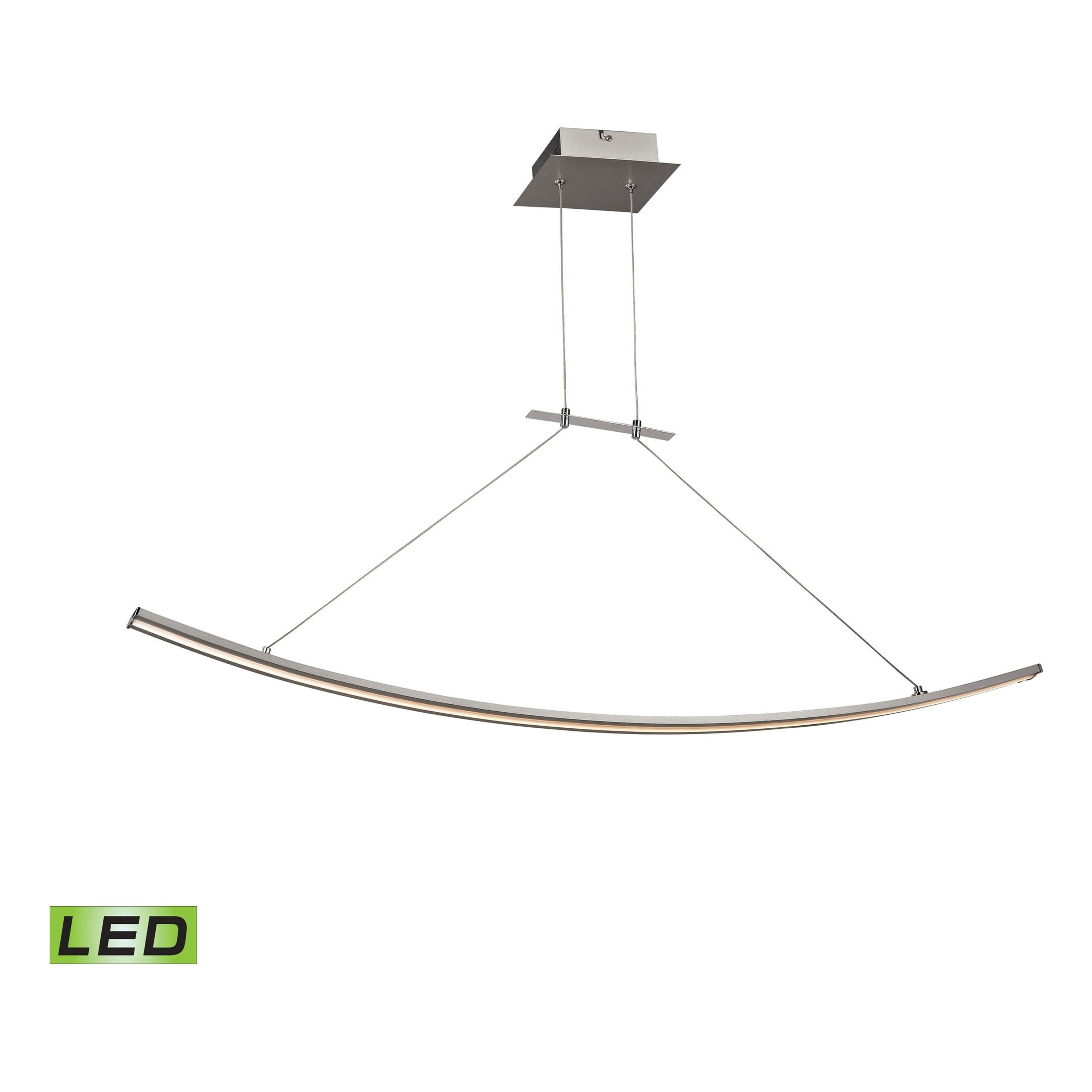 Bow 3" Wide 1-Light Linear Chandelier