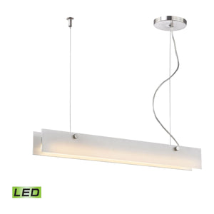 Iris 2" Wide 1-Light Linear Chandelier