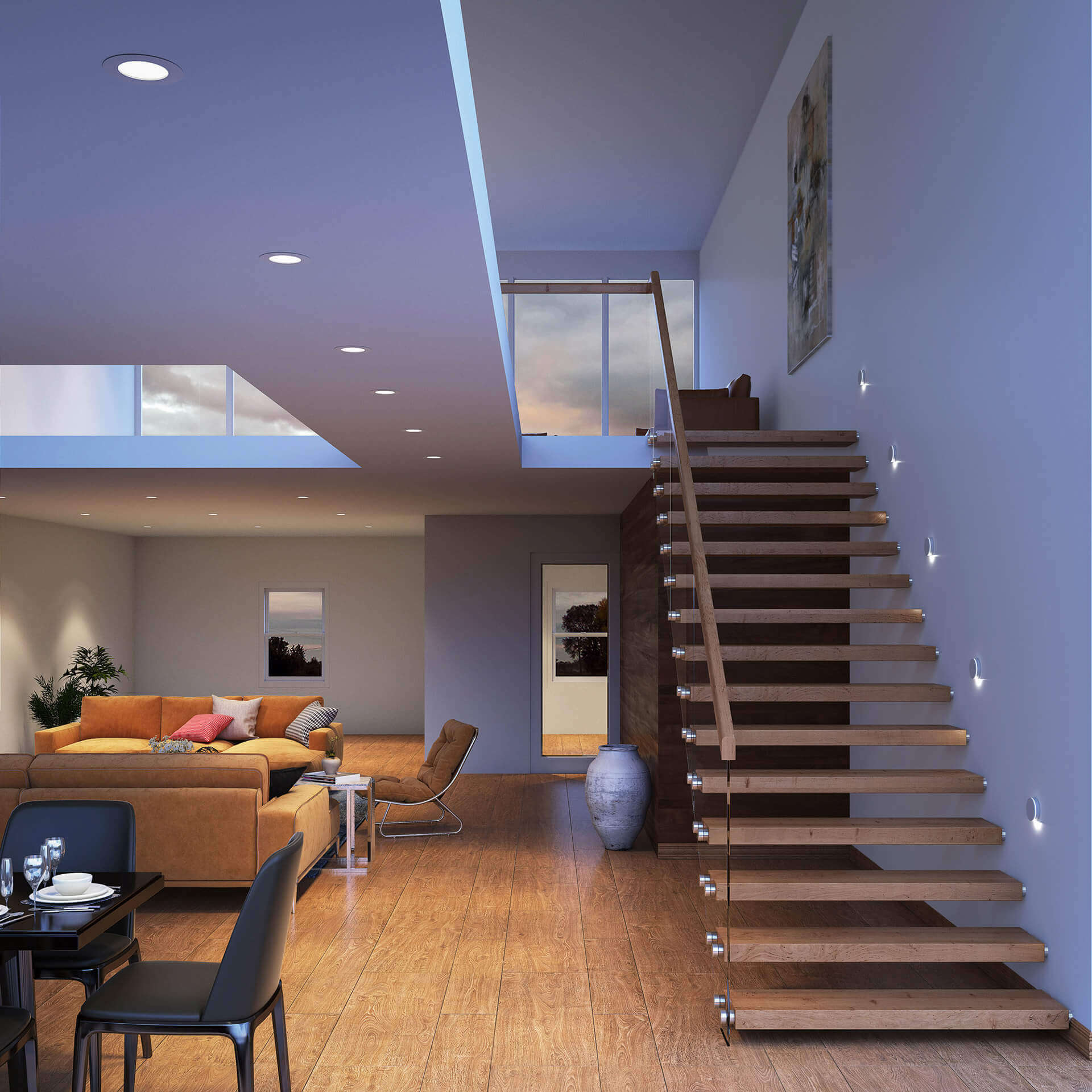 LEDSTEP004D-CC-WH